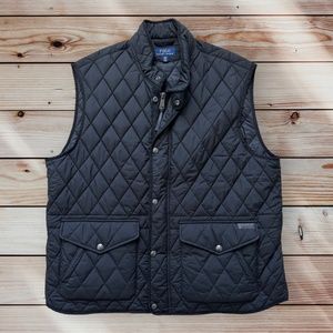 Men's Black POLO Ralph Lauren Quilted Vest